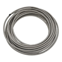 Thumbnail for DeatschWerks 6AN Stainless Steel Double Braided CPE Hose - 50ft