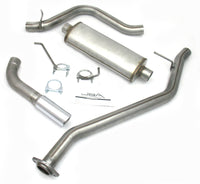 Thumbnail for JBA 99-06 Chevrolet Silverado1500 Ext Cab Short Bed 4.3-5.3L 409SS Single Cat-Back Exhaust