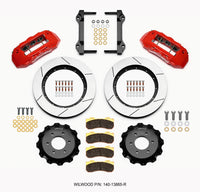 Thumbnail for Wilwood TX6R Front Kit 15.50in Red 2010-Up Ford F150 (6 lug)