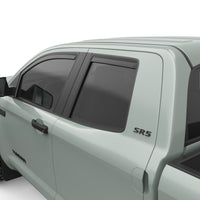 Thumbnail for EGR 07-12 Toyota Tundra Crew Max In-Channel Window Visors - Set of 4 - Matte (575195)