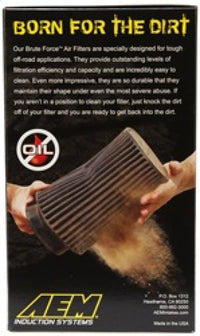 Thumbnail for AEM Dryflow 4in. X 9in. Round Tapered Air Filter