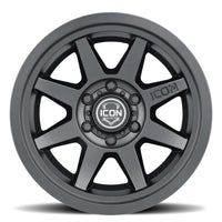 Thumbnail for ICON Rebound SLX 17x8.5 6 x 135 6mm Offset 5.75in BS 87.1mm Bore Satin Black Wheel