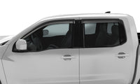 Thumbnail for AVS 2022 Nissan Frontier (Crewcab Pickup) Ventvisor Outside Mount Window Deflectors 4pc - Smoke