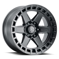 Thumbnail for ICON Raider 17x8.5 6x135 6mm Offset 5in BS Satin Black Wheel