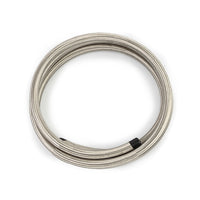 Thumbnail for Mishimoto 10Ft Stainless Steel Braided Hose w/ -12AN Fittings - Stainless