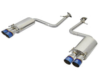 Thumbnail for aFe Takeda 16-17 Lexus RC 200T 2.0L (t) 2in. SS Axle-Back Exhaust System w/Polished Blue Tips