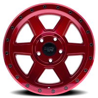 Thumbnail for Dirty Life 9315 Compound 17x9 / 5x127 BP / -12mm Offset / 78.1mm Hub Crimson Candy Red Wheel