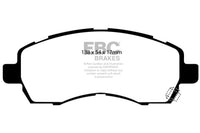 Thumbnail for EBC 97-98 Subaru Impreza 1.8 Greenstuff Front Brake Pads