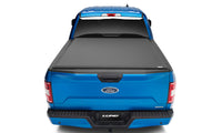 Thumbnail for Lund 17-23 Ford F-250/350 Super Duty (6.8ft. Bed) Genesis Elite Roll Up Tonneau Cover - Black