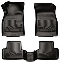 Thumbnail for Husky Liners 11-12 Chevrolet Cruze WeatherBeater Combo Black Floor Liners