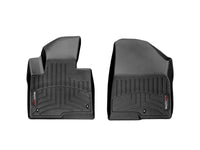 Thumbnail for WeatherTech 13+ Hyundai Santa Fe Front FloorLiner - Black