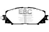 Thumbnail for EBC 06+ Toyota Yaris 1.5 Greenstuff Front Brake Pads