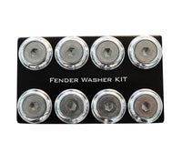 Thumbnail for NRG Fender Washer Kit w/Color Matched M8 Bolt Rivets For Plastic (Silver) - Set of 8