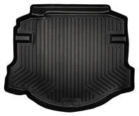 Thumbnail for Husky Liners 06-11 Honda Civic (4DR/Non-Hybrid) WeatherBeater Black Trunk Liner