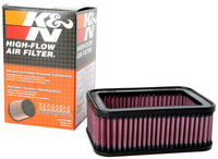 Thumbnail for K&N Custom Air Filter - Rectangular - 6.75in O/S Length x 4.5in O/S Width x 2.5in Height