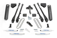 Thumbnail for Fabtech 08-16 Ford F250/F350 4WD 4in 4Link Sys w/Coils & Perf Shks