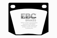 Thumbnail for EBC 63-69 Ac Cobra 4.7 Greenstuff Front Brake Pads