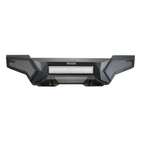 Thumbnail for Go Rhino 16-21 Toyota Tacoma Element Front Bumper with Fixed Light Bar Mount Textured Black