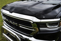 Thumbnail for AVS 2019 Dodge RAM 1500 Aeroskin Low Profile Acrylic Hood Shield - Smoke