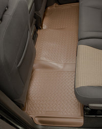 Thumbnail for Husky Liners 97-05 Jeep Wrangler Classic Style 2nd Row Tan Floor Liners