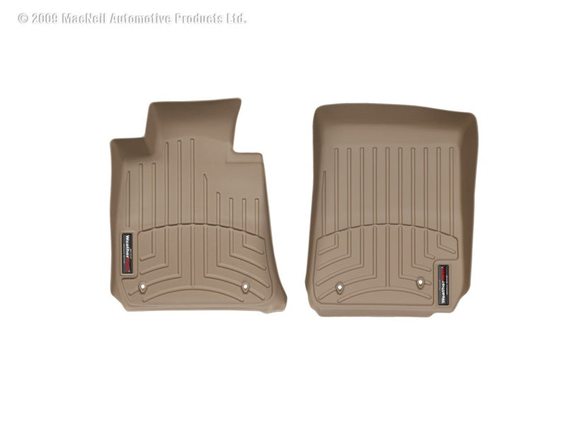 WeatherTech 06-12 BMW 335i Front FloorLiner - Tan