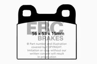 Thumbnail for EBC 71-79 Volkswagen Beetle 1.3 (1300) Greenstuff Front Brake Pads