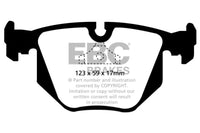 Thumbnail for EBC 94-96 BMW 840 4.0 (E31) Greenstuff Rear Brake Pads