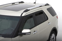 Thumbnail for AVS 11-18 Ford Explorer Ventvisor In-Channel Front & Rear Window Deflectors 4pc - Smoke