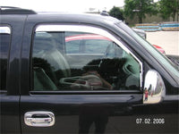 Thumbnail for Putco 00-06 Chevrolet Tahoe (Front Only) Element Chrome Window Visors