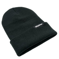 Thumbnail for Autometer Black Fold Cuff Knit Hat