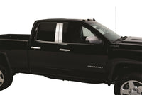 Thumbnail for Putco 14-14 Chevrolet Silverado HD - (Ext Cab) - 4pcs Stainless Steel Pillar Posts Classic