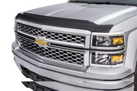 Thumbnail for AVS 15-18 Chevy Silverado 2500 Aeroskin II Textured Low Profile Hood Shield - Black