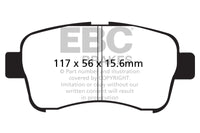 Thumbnail for EBC 01-04 Suzuki Aerio 2.0 Greenstuff Front Brake Pads