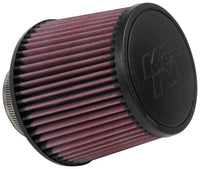 Thumbnail for K&N Filter Universal Rubber Filter 3in Flange ID 6in Base OD 5.125in Top OD 5in Height