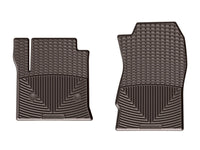 Thumbnail for WeatherTech 2015+ Cadillac Escalade Front Rubber Mats - Cocoa