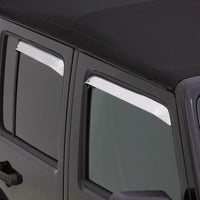 Thumbnail for AVS 85-90 Buick Electra Ventshade Front & Rear Window Deflectors 4pc - Stainless