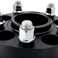 Thumbnail for Mishimoto Wheel Spacers - 5x120 - 67.1 - 30 - M14 - Black