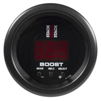 Thumbnail for Autometer Stack 52mm -1 to +2 Bar (-30INHG to +30 PSI) Boost Controller - Black