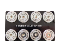 Thumbnail for NRG M Style Fender Washer Kit TI Series M6 Bolts For Metal (Silver Washer/Silver Screw) - Set of 10