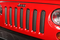 Thumbnail for Rugged Ridge Grille Insert Satin Stainless 07-18 Jeep Wrangler