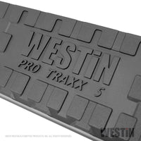 Thumbnail for Westin 19-20 Chevrolet Silverado/GMC Sierra 1500 Double Cab PRO TRAXX 5 Oval Nerf Step Bars - Black