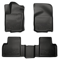 Thumbnail for Husky Liners 2012 Mercedes ML350 WeatherBeater Combo Black Floor Liners