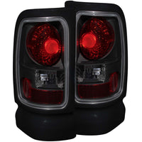 Thumbnail for ANZO 1994-2001 Dodge Ram Taillights Dark Smoke