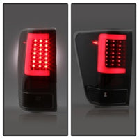 Thumbnail for xTune 04-15 Nissan Titan Light Bar LED Tail Lights - Black (ALT-ON-NTI04-LBLED-BK)