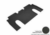 Thumbnail for 3D MAXpider 2016-2020 Tesla Model X 6-Seats Kagu 2nd Row Floormats - Black