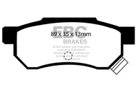 Thumbnail for EBC 92-94 Acura Integra 1.7 Vtec Greenstuff Rear Brake Pads