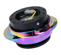 Thumbnail for NRG Quick Release Kit - Black Body/ Multicolor Oval Ring