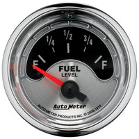 Thumbnail for Autometer American Muscle Gauge Fuel Level 2 1/16in 16e To 158f Elec American Muscle