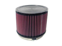 Thumbnail for K&N Universal Rubber Filter 6in FLange ID / 7.5in OD / 6in Height / Round Straight