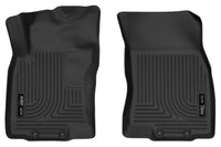 Thumbnail for Husky Liners 14-18 Nissan Rogue / 14-15 Nissan X-Trail X-Act Contour Black Front Floor Liners